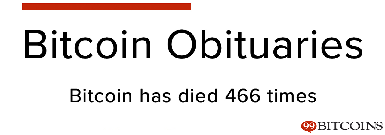 Le BTC est mort 466 fois - 2 nouveaux appels à la mort ont été ajoutés à la liste nécrologique des bitcoins après l'effondrement de FTX.