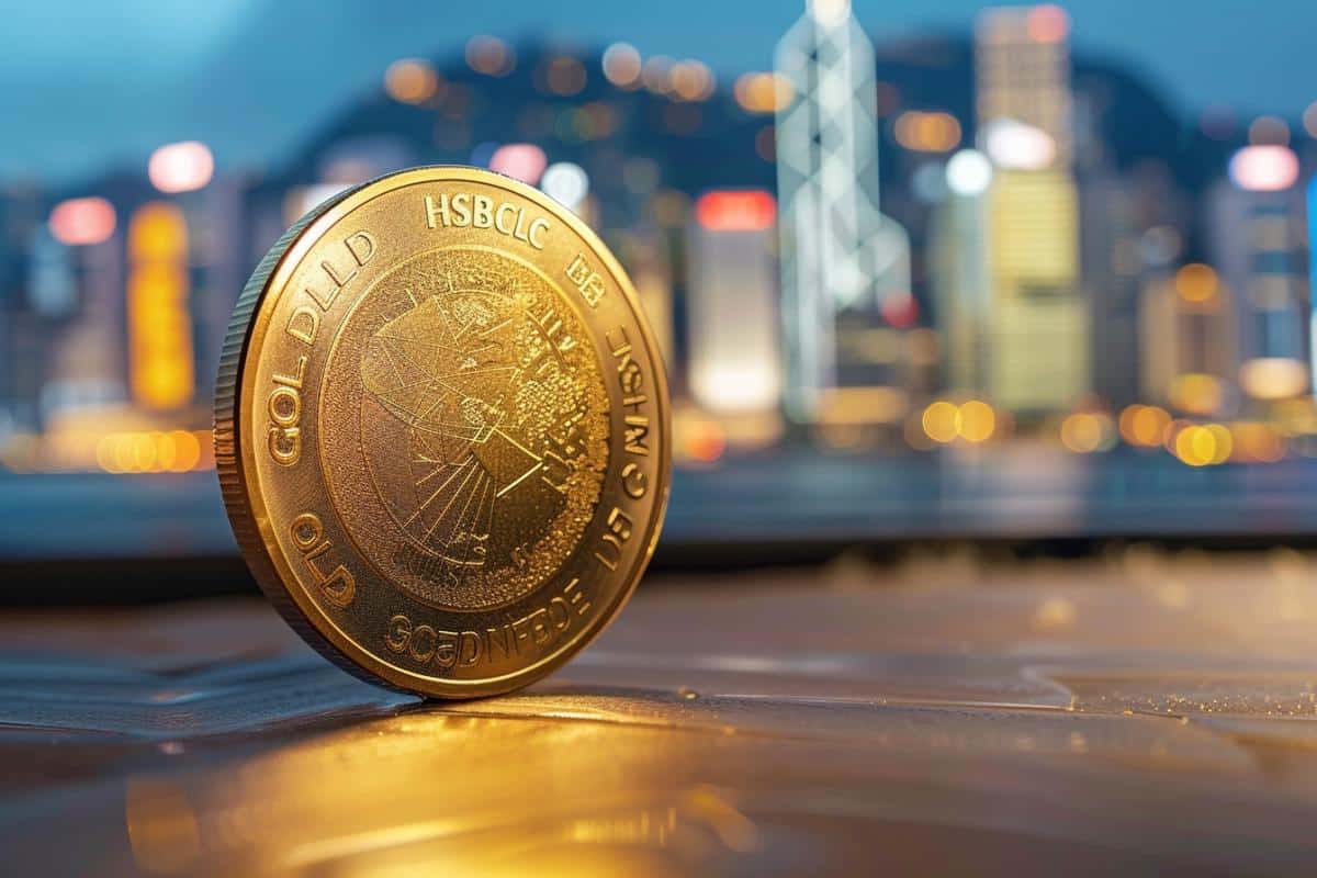 HSBC dévoile un token sur l'or à Hong-Kong : innovation dans la finance numérique