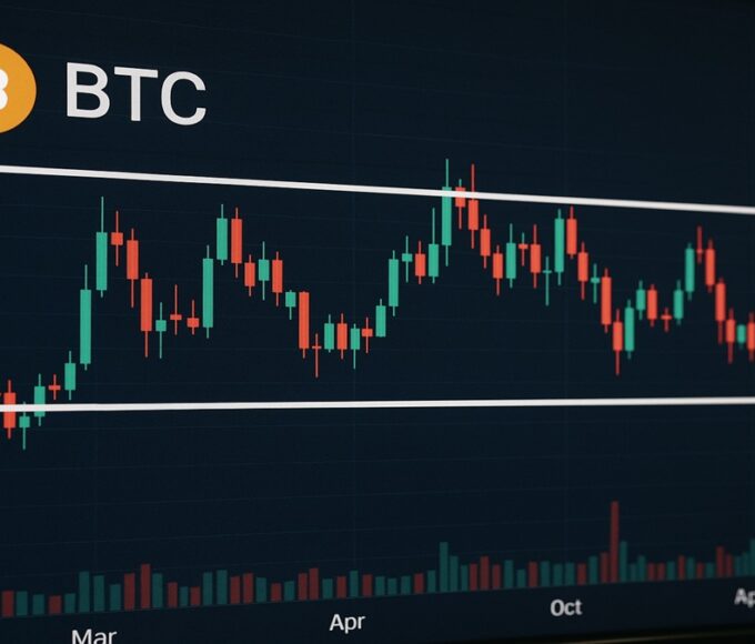 Graphique technique du prix du Bitcoin (BTC) en novembre 2025, montrant le support à 105 000 $et la résistance à 115 000$.
