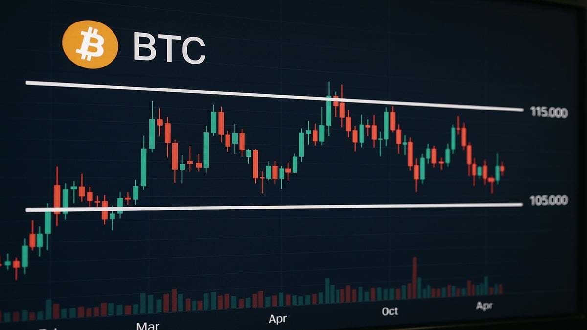 Prix Bitcoin (BTC) : 105k$ ou 115k$ ? Le cours est bloqué dans un étau technique