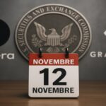 Illustration de la décision finale de la SEC attendue le 12 novembre 2025 pour l'ETF Hedera (HBAR) de Grayscale.