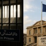 Portraits de Cécile Kohler et Jacques Paris, les deux Français libérés de prison en Iran et réfugiés à l'ambassade de France (novembre 2025).