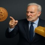 L'économiste Peter Schiff critiquant le Bitcoin, affirmant qu'il n'a pas d'avenir face à l'or tokenisé (Tgold).