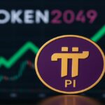 Graphique du prix du Pi Network (PI) montrant un rebond haussier en novembre 2025.