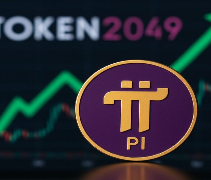 Graphique du prix du Pi Network (PI) montrant un rebond haussier en novembre 2025.