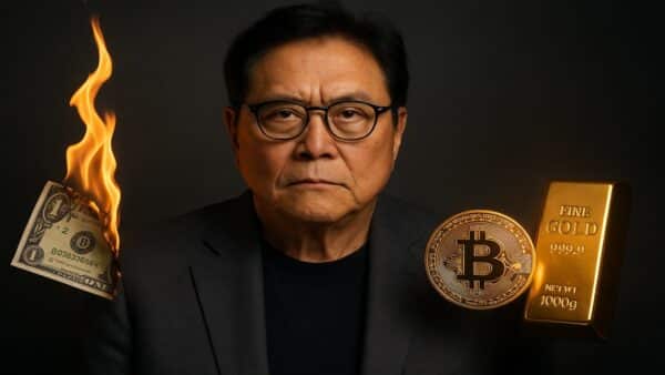 Robert Kiyosaki (Père riche, père pauvre) prédisant un krach de "l'argent papier" et recommandant le Bitcoin (BTC) et l'or.