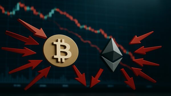 Sorties de capitaux (outflows) massives des ETF Bitcoin et Ethereum en novembre 2025.