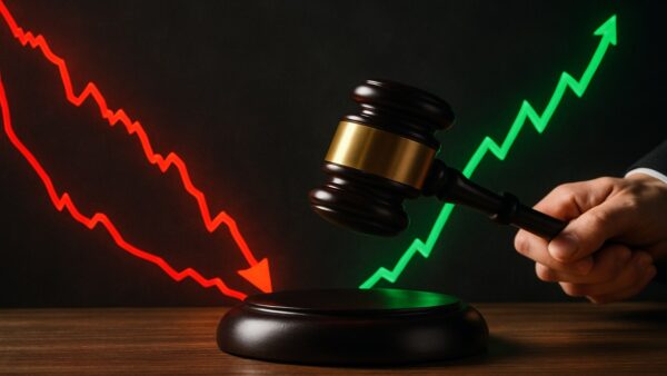 Graphique du prix du XRP en novembre 2025, montrant une tension sous une résistance technique suite à la libération d'1 milliard de jetons par Ripple.