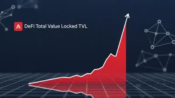 Graphique illustrant la hausse du TVL DeFi sur Avalanche et l’augmentation de l’activité réseau