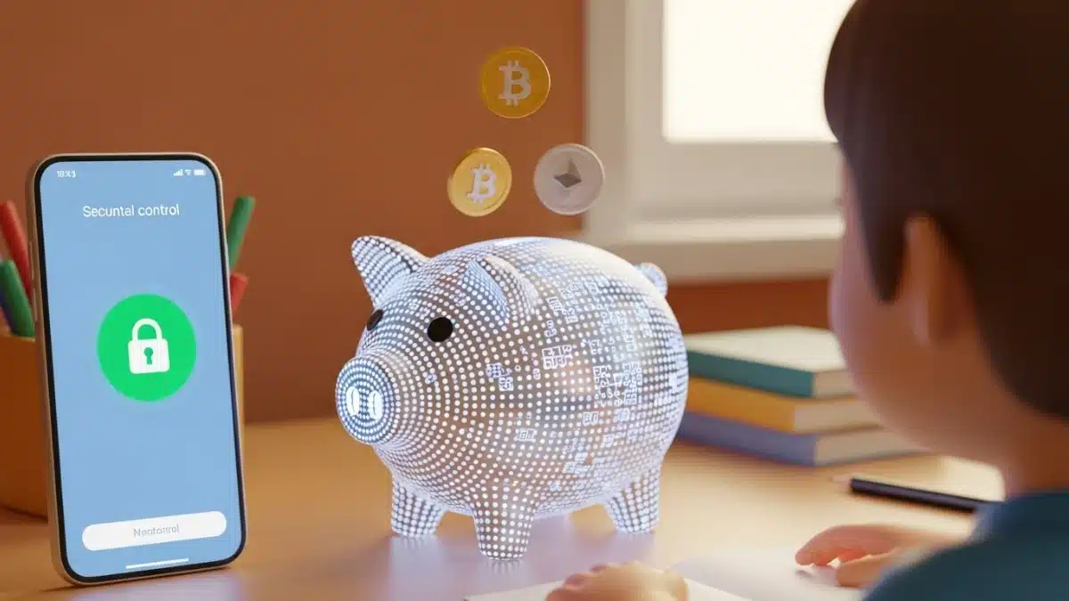 Binance Junior compte crypto mineur éducation