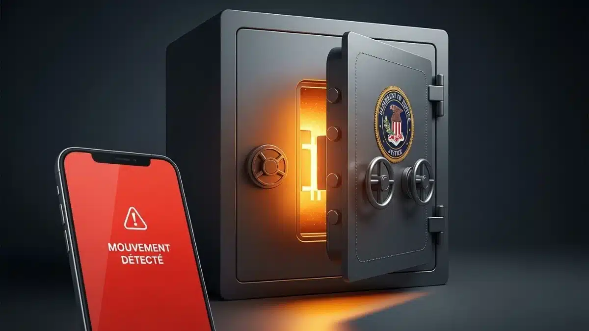 FLASH : Le Portefeuille Bitcoin du Gouvernement US s’Active (Alerte Vente ?)