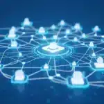 Illustration représentant l’adoption institutionnelle du protocole CCIP de Chainlink