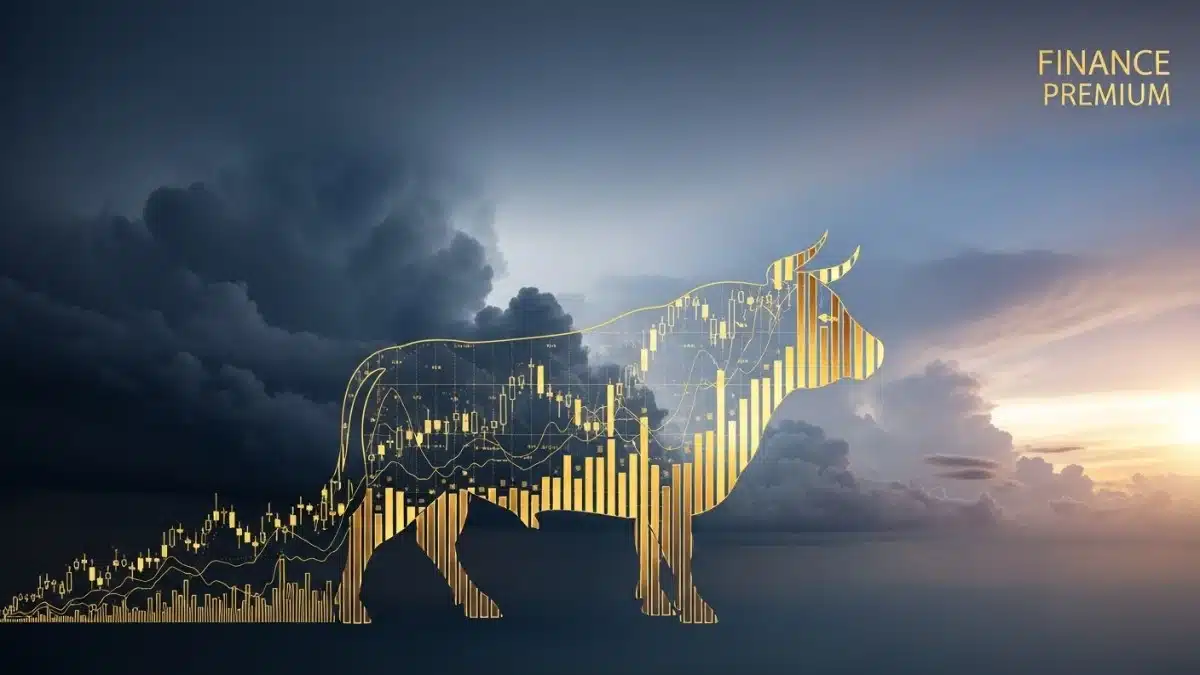 Une illustration du minage industriel et du bull run avec recherche x100