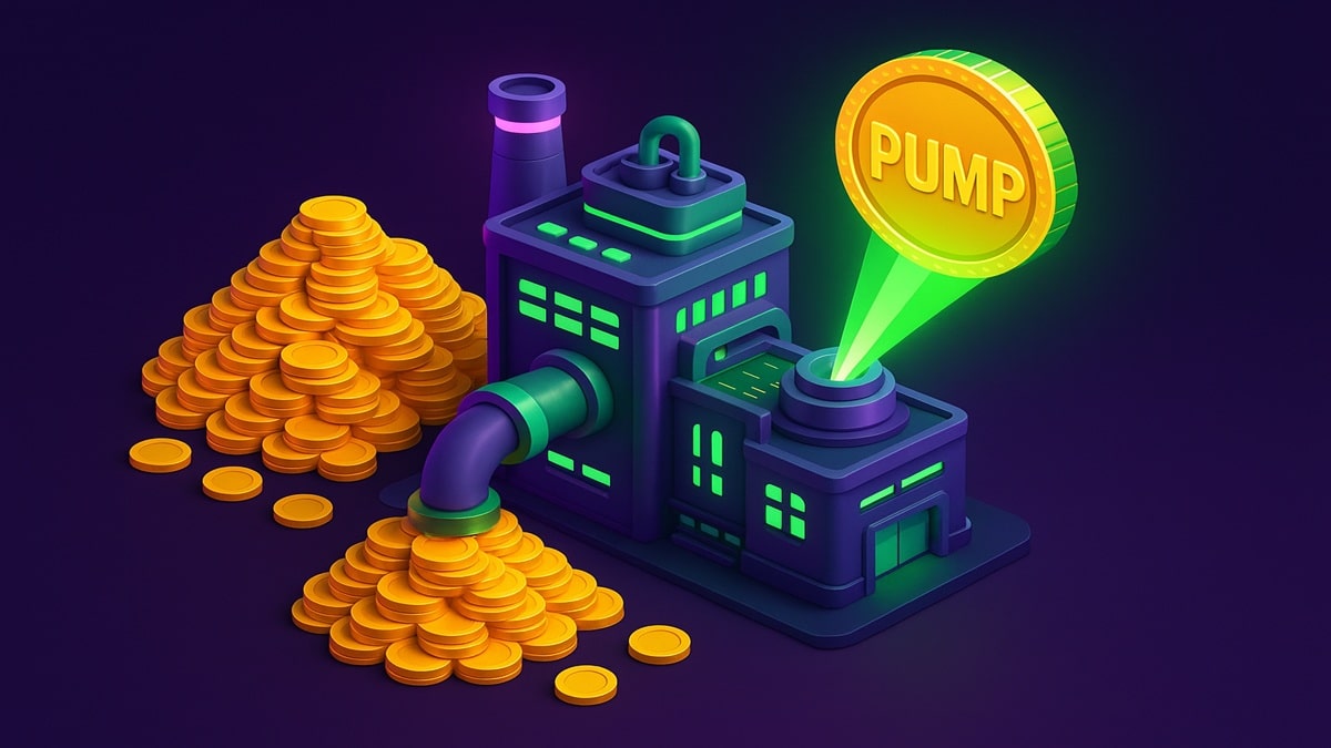 Pump.fun sur Solana : Revenus records et Buyback radical de 100%