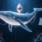 Graphique on-chain montrant le mouvement de 2000 ETH depuis un portefeuille inactif depuis 10 ans.