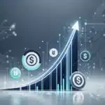 Graphique illustrant l’explosion des volumes de stablecoins et la hausse de l’adoption