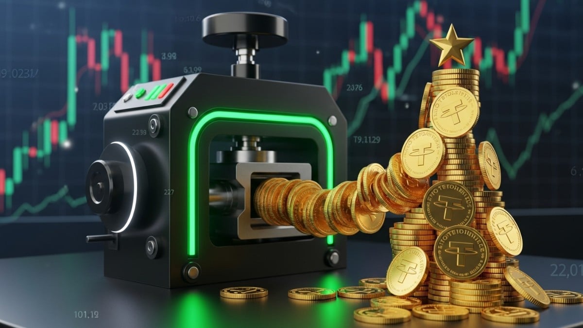 FLASH WEEK-END : Tether Active la Planche à Billets et Injecte 2 Milliards de Dollars