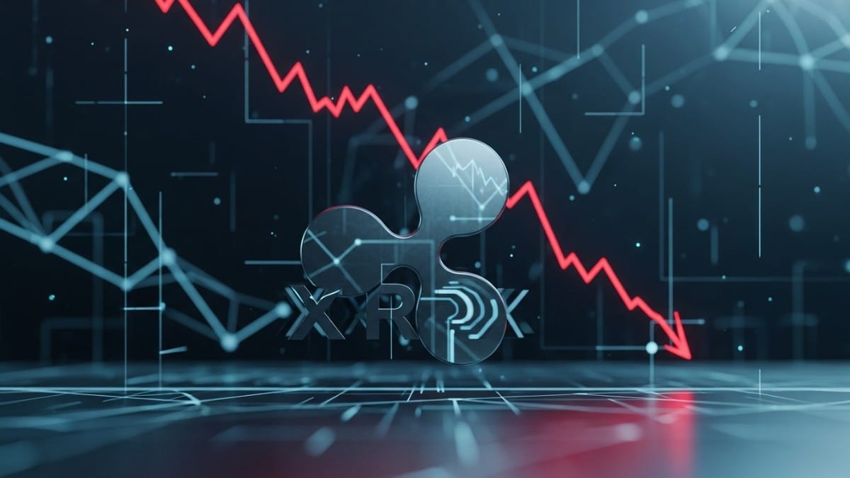 La chute du XRP inquiète le marché : le seuil des 1 dollar en danger