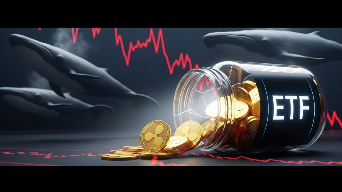 XRP : Sorties record sur les ETF et chute à 2,11 $, les baleines préparent-elles le terrain ?