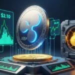 Illustration symbolisant la montée du Ripple (XRP) qui dépasse le BNB en capitalisation boursière et franchit la barre des 2 dollars ce 4 janvier 2026.