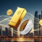 Illustration du lancement par Binance de contrats perpétuels sur l’or et l’argent, réglés en USDT et accessibles 24/7.