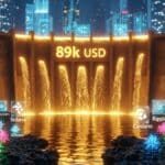 Illustration conceptuelle du Bitcoin formant un mur de support à 89 000 dollars, permettant la rotation des capitaux vers les Altcoins en ce début 2026.