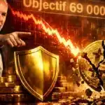 Peter Schiff prédit un crash du Bitcoin vers 69 000 dollars alors que les indicateurs techniques virent au rouge.
