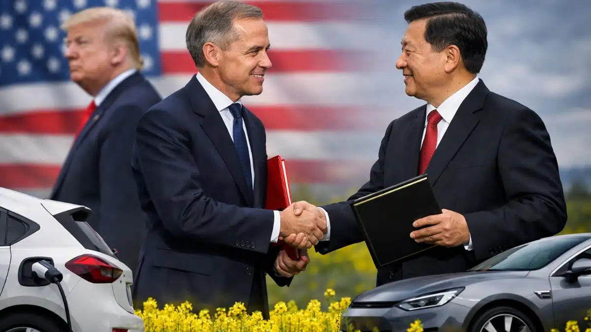 Canada : Mark Carney signe un accord historique avec la Chine et s’éloigne des États-Unis