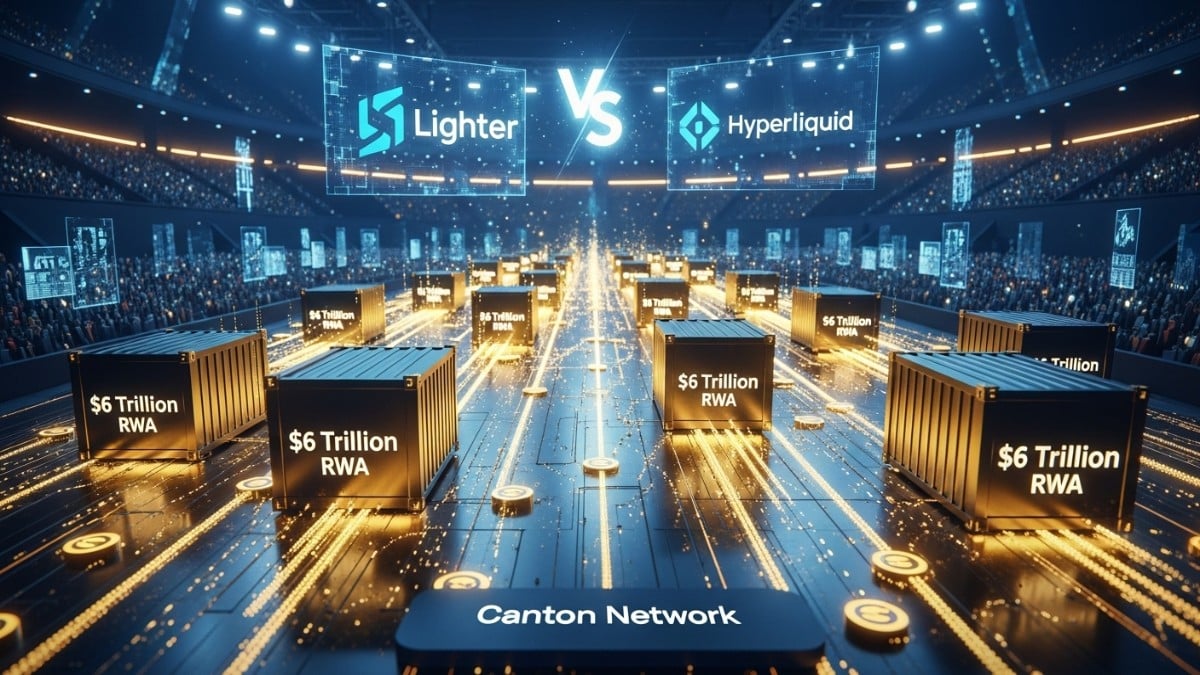 Cryptomonnaie : Canton gère 6 000 milliards $ d’actifs et Lighter défie Hyperliquid