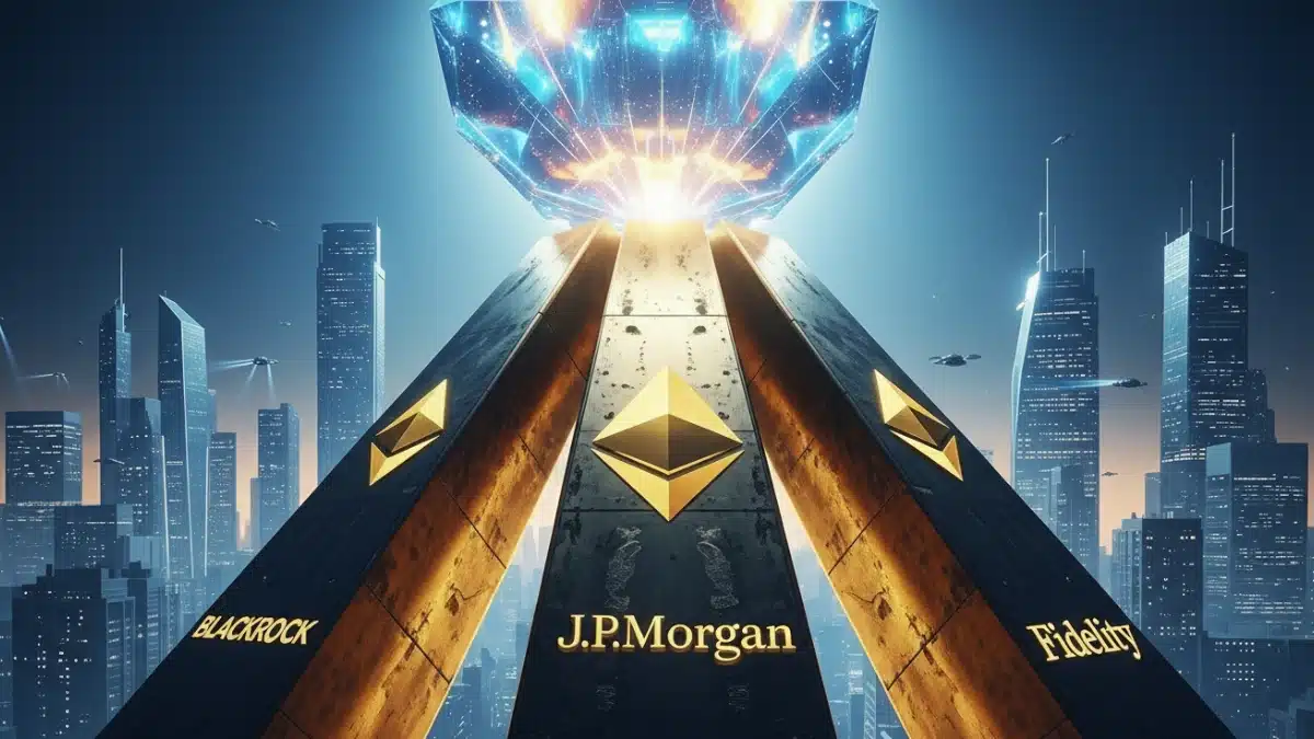 Ethereum : BlackRock, JPMorgan et Fidelity adoptent le réseau