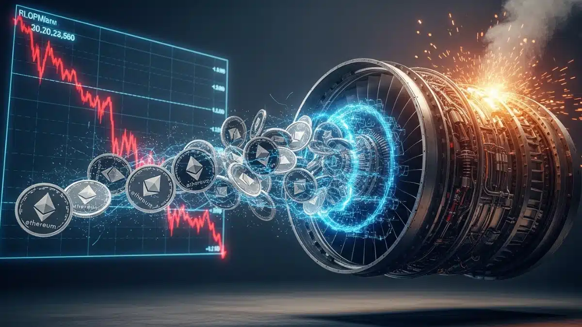 ETHZilla vend 114 millions de dollars d’Ethereum pour se lancer dans l’aérospatiale