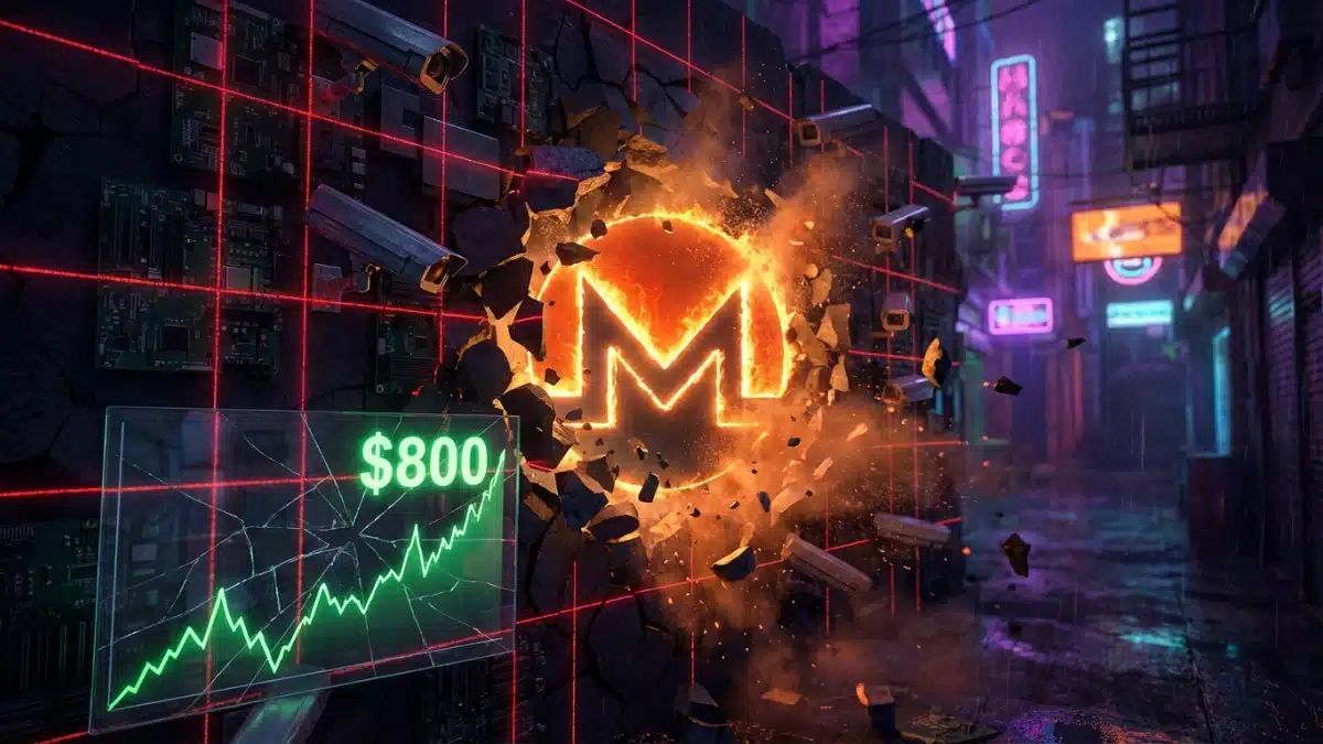 Monero : XMR à un sommet historique à 800 $ alors que la demande de confidentialité explose