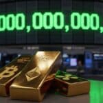 Illustration symbolisant le franchissement des 2 000 milliards de dollars de volume cumulé pour les ETF crypto aux États-Unis en janvier 2026.