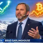 Brad Garlinghouse, PDG de Ripple, prédisant de nouveaux records pour le marché crypto lors du forum de Davos 2026.