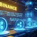 Illustration de la création de 10 millions de stablecoins RLUSD par Ripple en préparation du listing sur Binance.