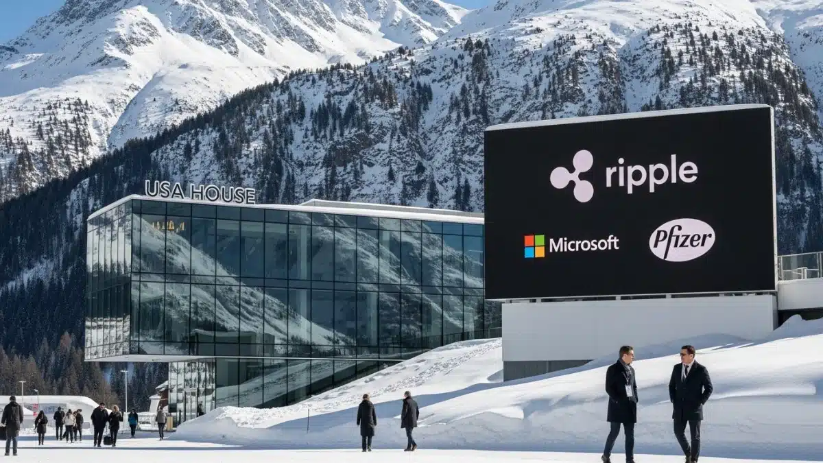 Ripple devient sponsor officiel de la USA HOUSE à Davos 2026