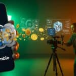 Illustration du lancement du portefeuille crypto Rumble en partenariat avec Tether pour l'usage des stablecoins.