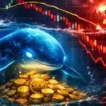 Illustration de la divergence sur le jeton Seeker de Solana : les baleines accumulent sous l'eau tandis que la smart money vend en surface.