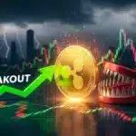 Illustration symbolisant le dilemme du XRP entre une explosion haussière et un piège baissier pour les investisseurs.