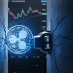 Graphique montrant le prix du XRP bloqué dans une consolidation étroite autour de 1,90 dollars.