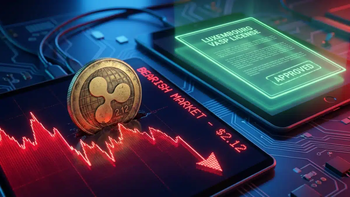 XRP : Le prix glisse de 3 % malgré la victoire réglementaire de Ripple au Luxembourg