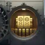 Illustration conceptuelle du XRP intégrant la réserve stratégique américaine aux côtés du Bitcoin suite au lobbying de Ripple.