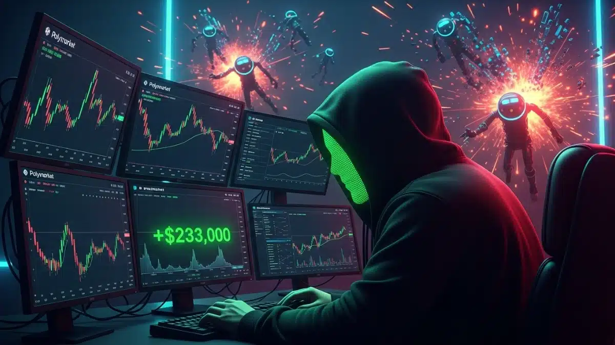 Un trader réalise 233 000 $ de profit sur le XRP en piégeant les robots de Polymarket