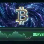 Analyse technique du Bitcoin montrant le signal RSI en zone de survente.