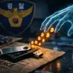 Enquête sur le vol de 22 Bitcoin saisis par la police sud-coréenne depuis un portefeuille froid sécurisé.