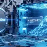 Illustration symbolisant le trésor massif d'Ethereum accumulé par l'entreprise BitMine.