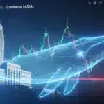 Graphique du prix de Cardano sous pression des baleines, illustrant la situation du marché et les pertes annoncées par Charles Hoskinson.