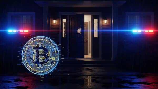 Scène de crime liée à l'enlèvement d'une magistrate en Isère sur fond d'affaire de cryptomonnaie.