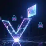 Graphique de l'Ethereum montrant une chute suivie d'un rebond en V selon la prédiction de Tom Lee.