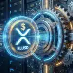 Illustration du stablecoin RLUSD de Ripple s'intégrant comme collatéral principal dans le protocole de prêt XLS-66 sur le XRP Ledger.